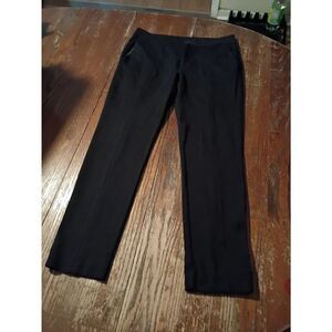 Size 6 CAbi Black Casual Pants Trousers with Pockets Style 3107